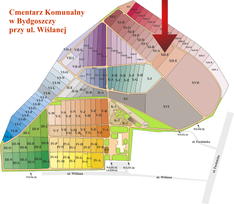 Brak mapy sektorowej