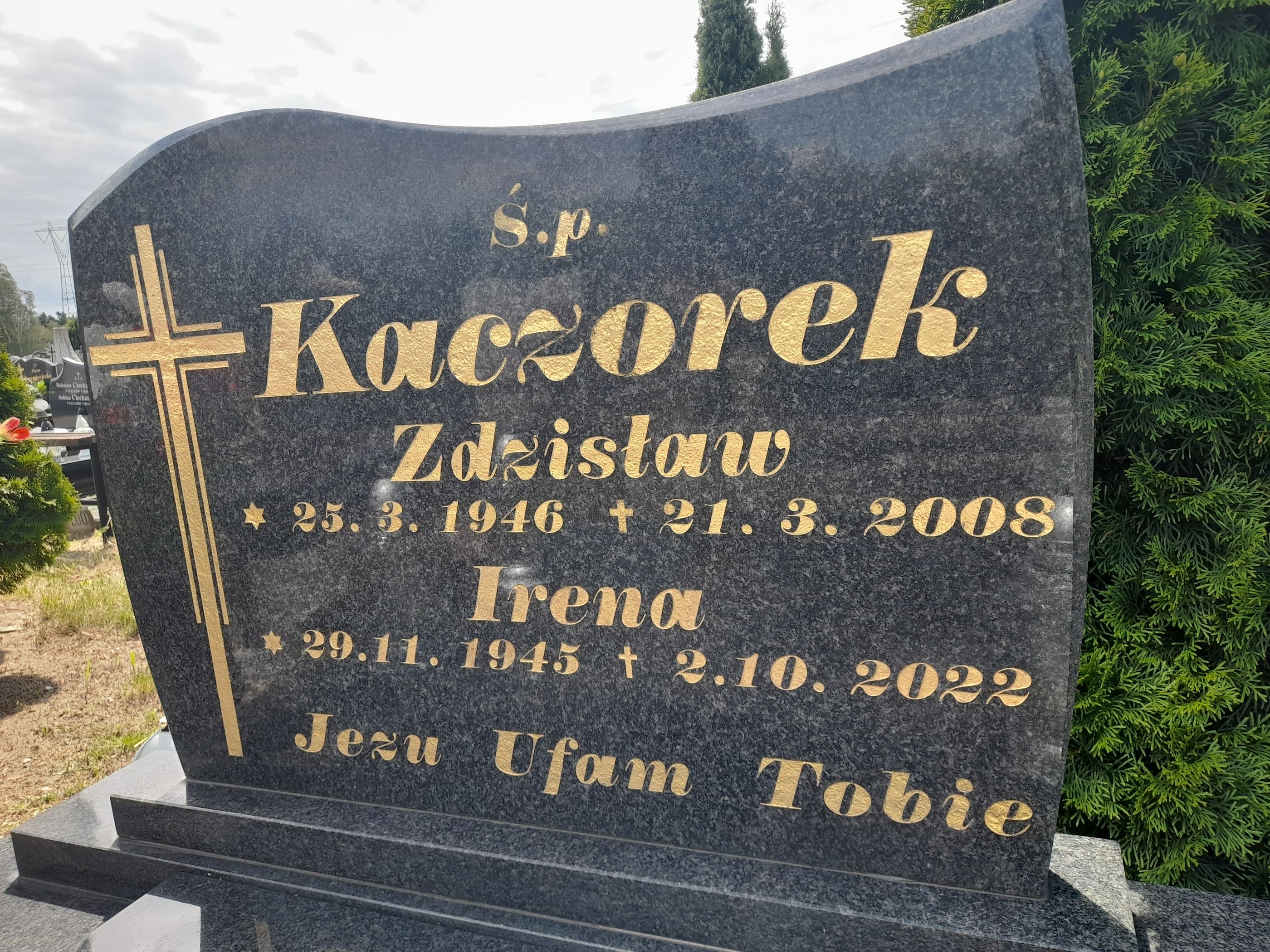 Grób Zdzisław Kaczorek
