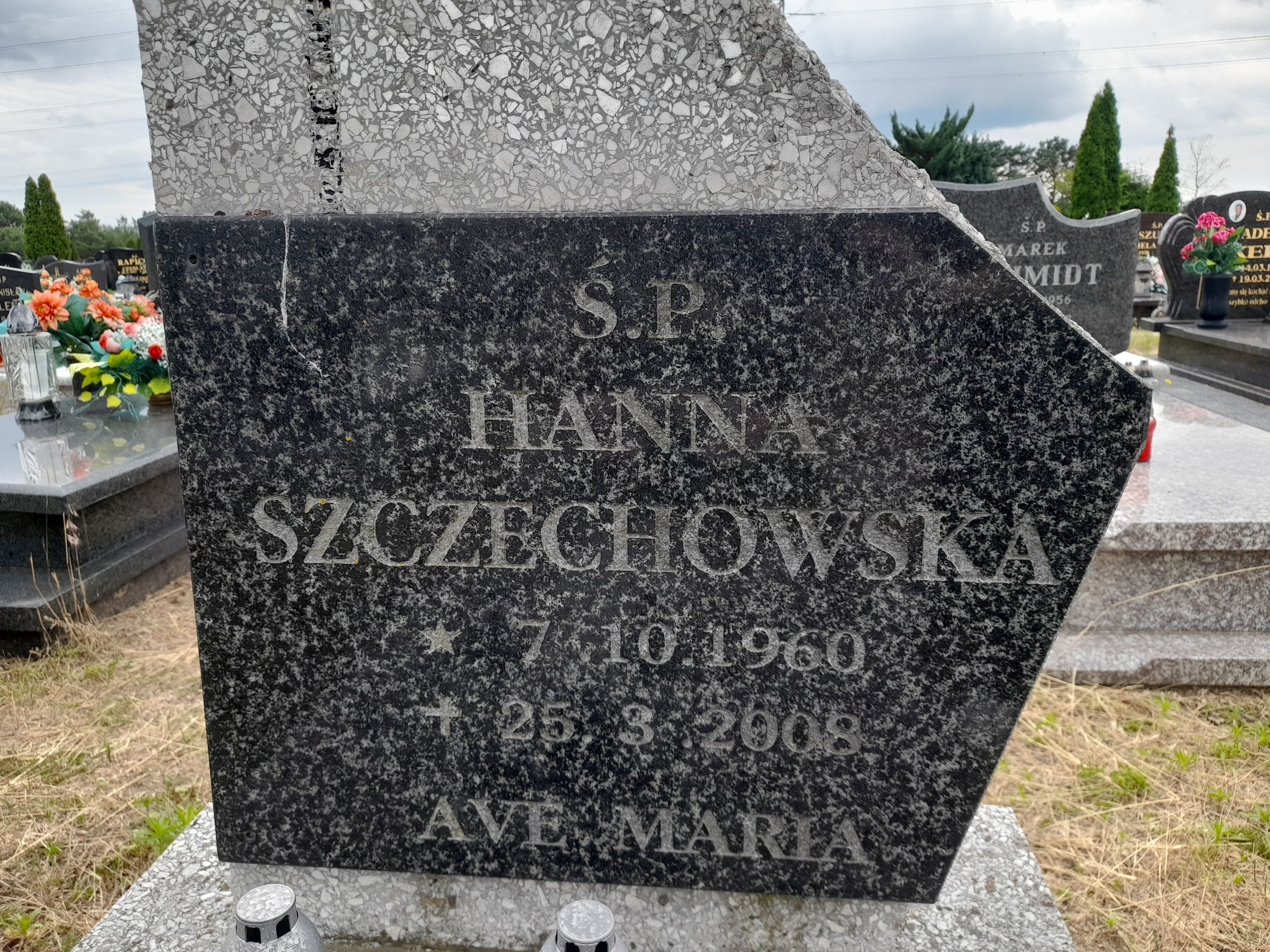 Grób Hanna Szczechowska