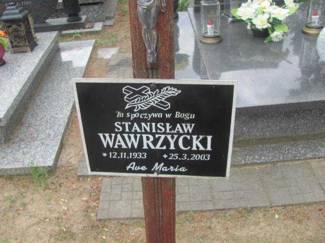 Grób Stanisław Wawrzycki