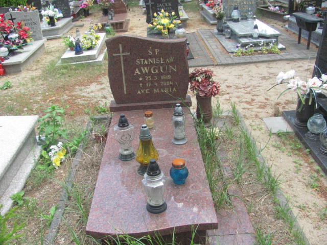 Grób Stanisław Awgun