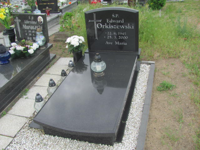 Grób Edward Orkiszewski