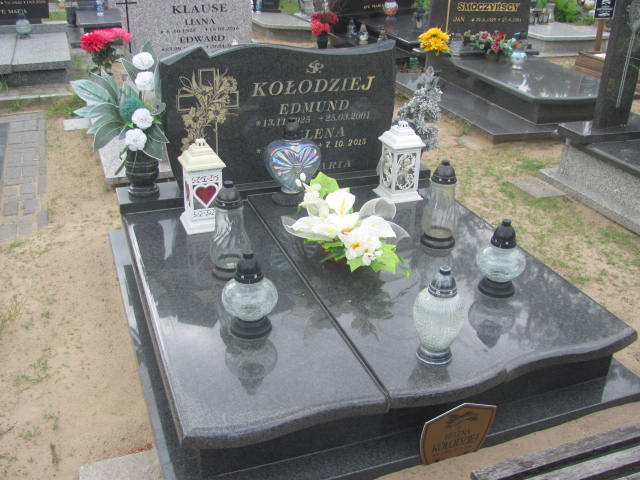 Grób Edmund Kołodziej