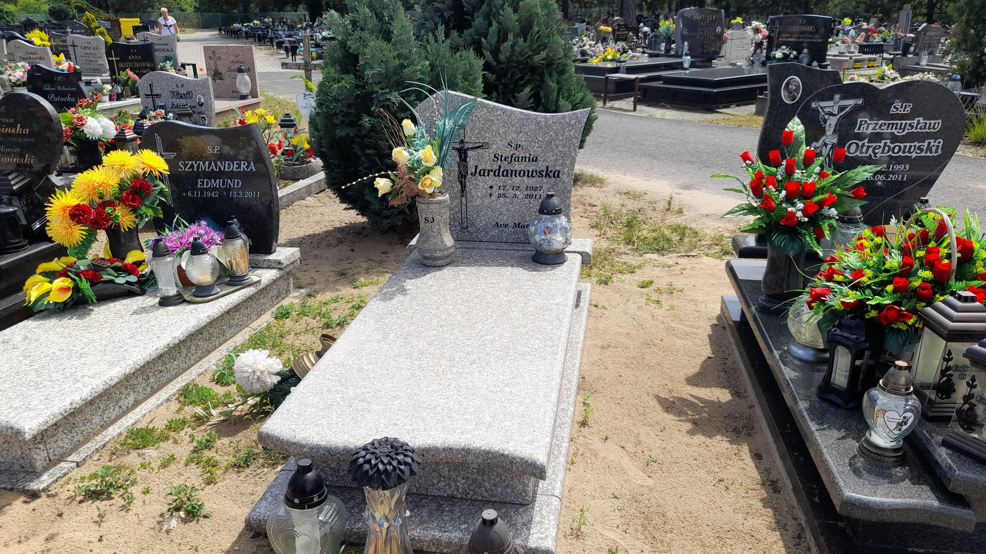 Grób Stefania Jardanowska