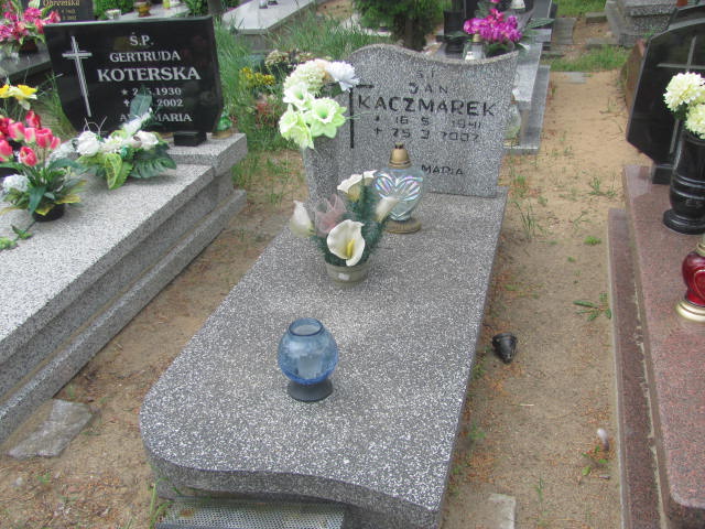 Grób Jan Kaczmarek
