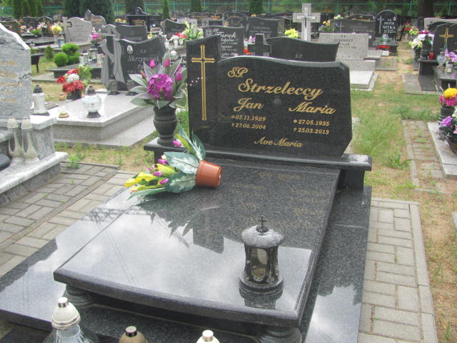 Grób Maria Strzelecka