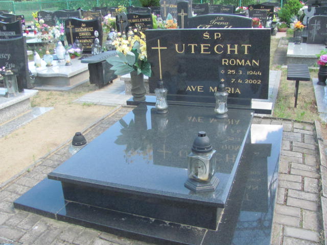 Grób Roman Utecht
