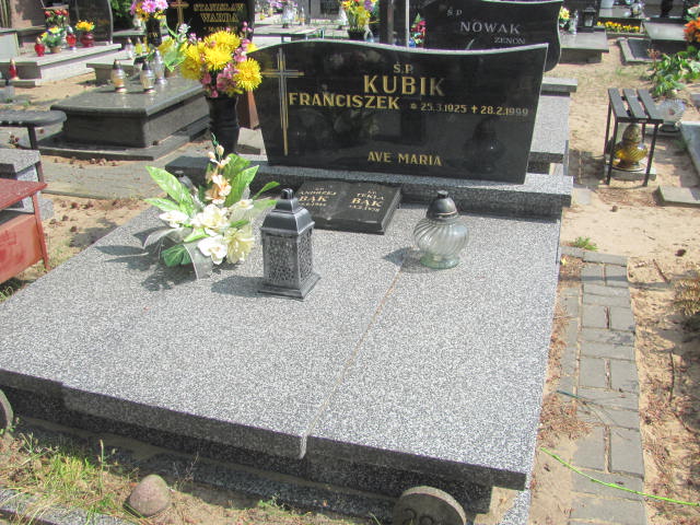 Grób Franciszek Kubik