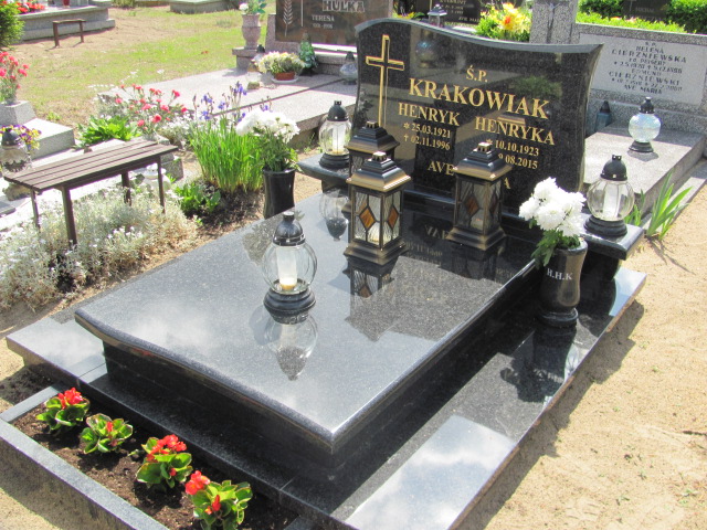 Grób Henryk Krakowiak