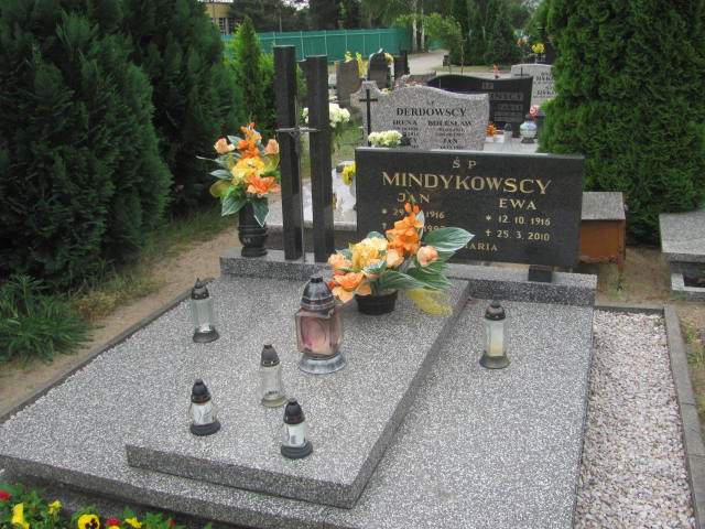 Grób Ewa Mindykowska