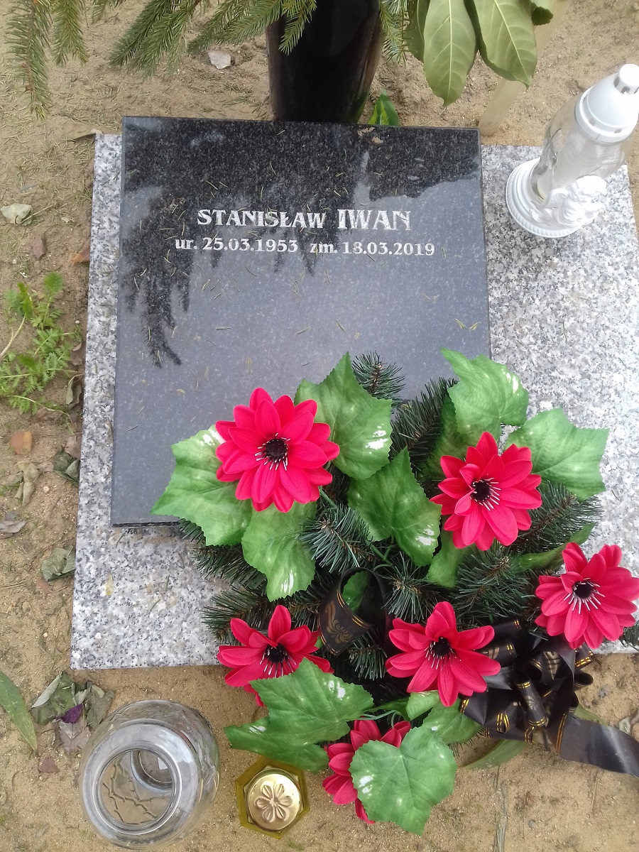 Grób STANISŁAW IWAN 
