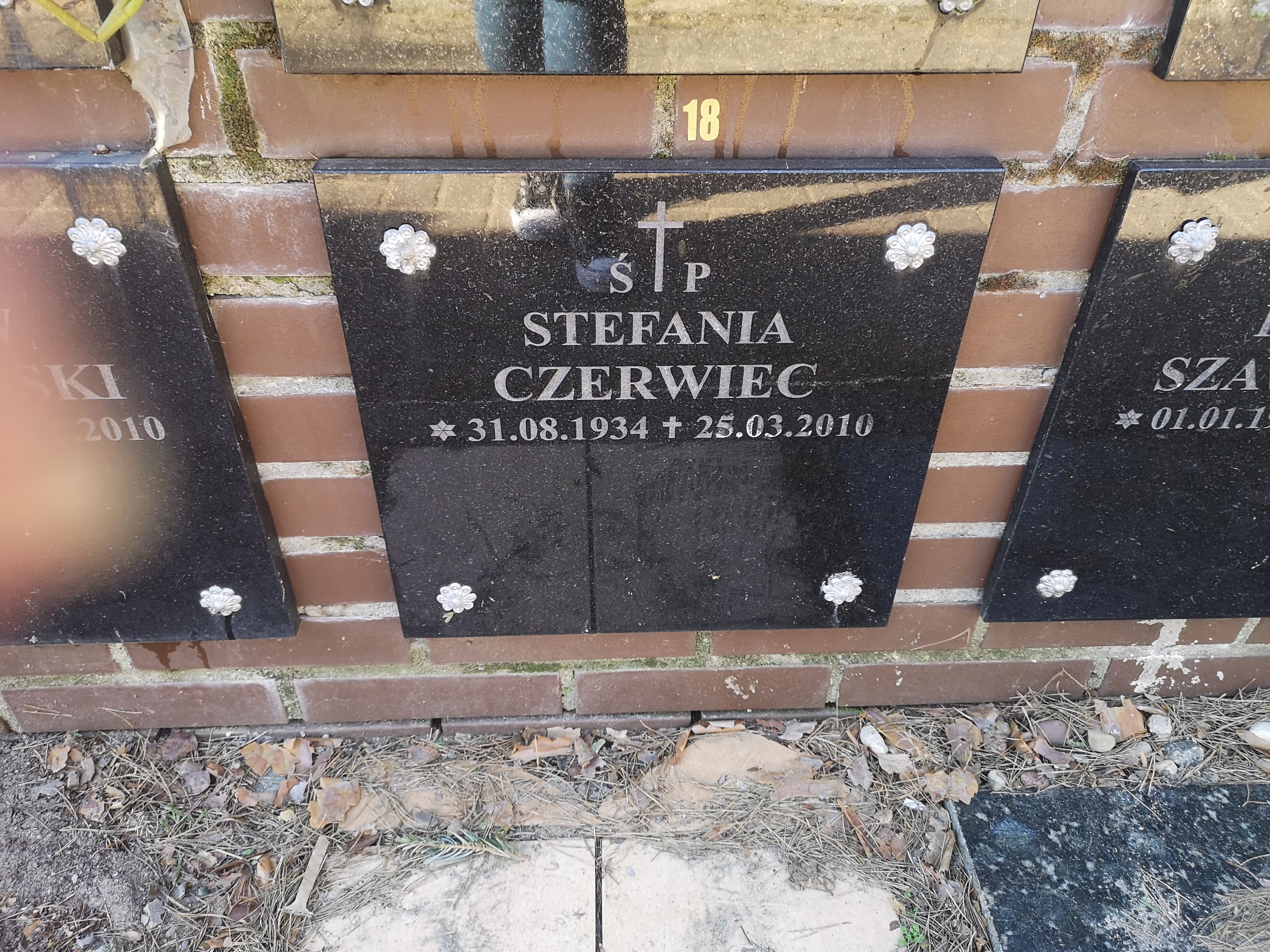 Grób Stefania Czerwiec