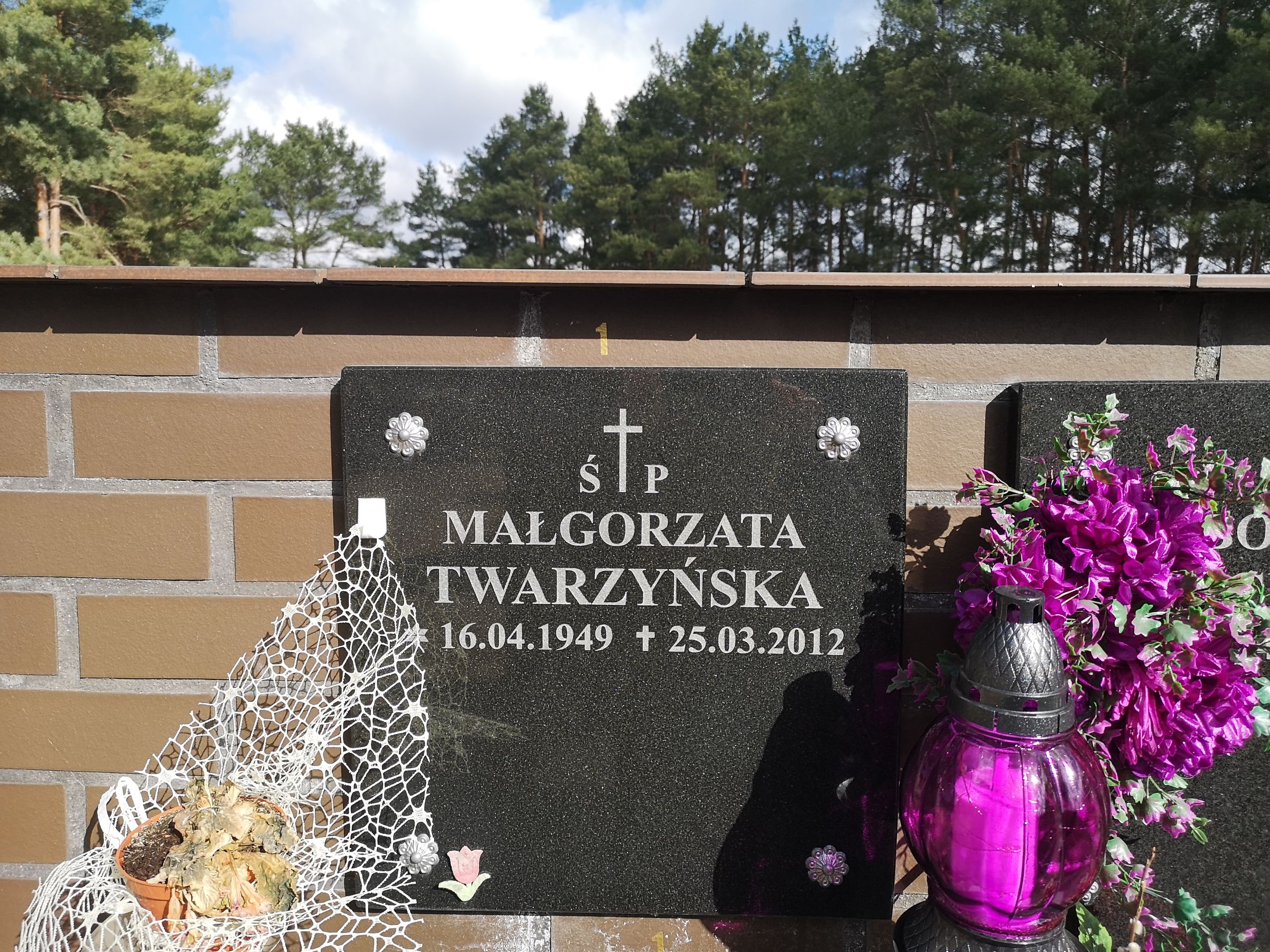 Grób Małgorzata Twarzyńska