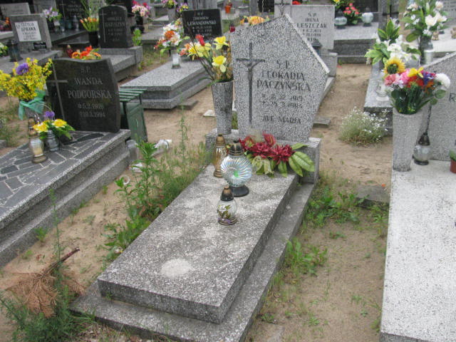 Grób Leokadia Paczyńska