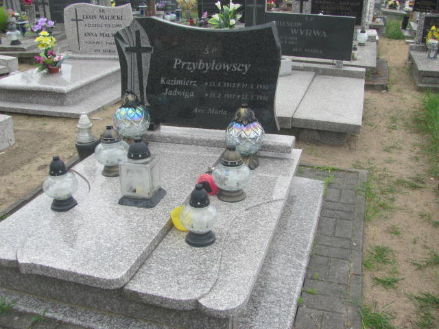 Grób Jadwiga Przybyłowska