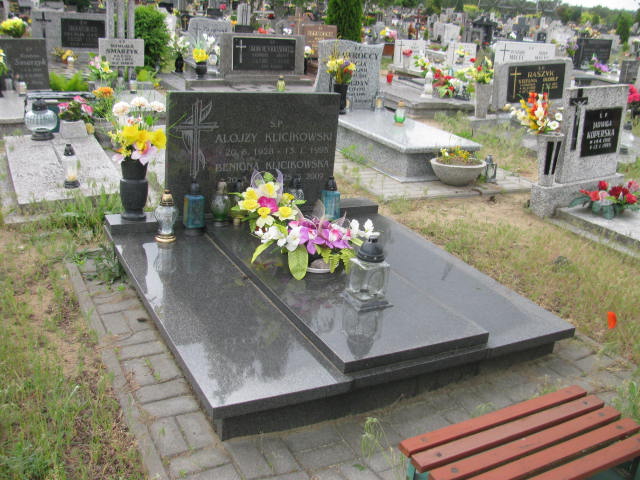 Grób Benigna Klicikowski
