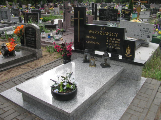Grób Genowefa Warszewska