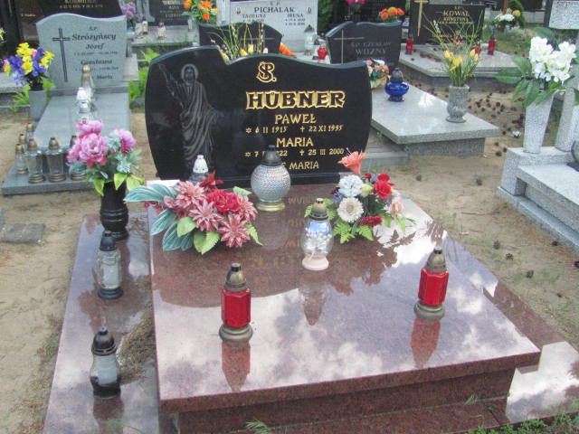 Grób Maria Hubner