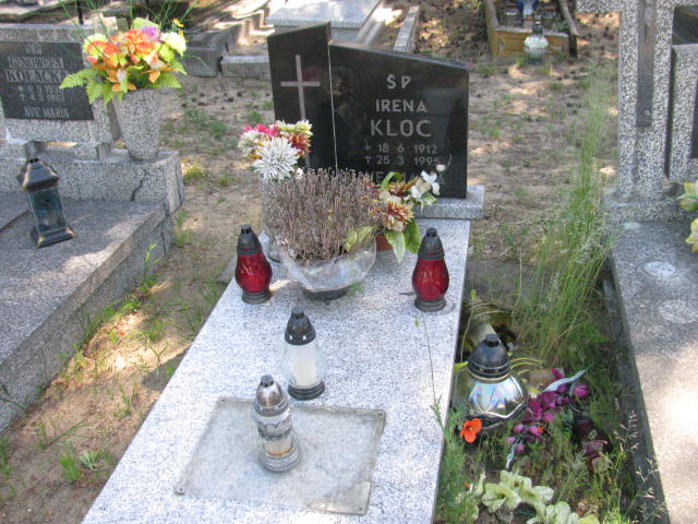 Grób Irena Kloc