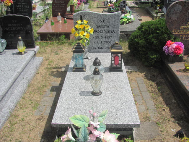 Grób Danuta Zwolińska