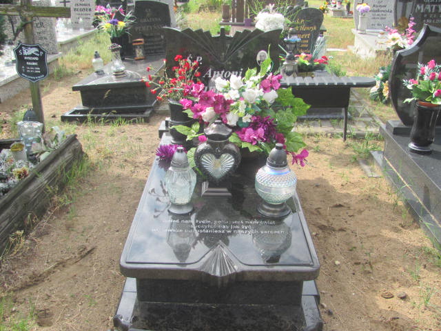 Grób Antoni Napłoszek