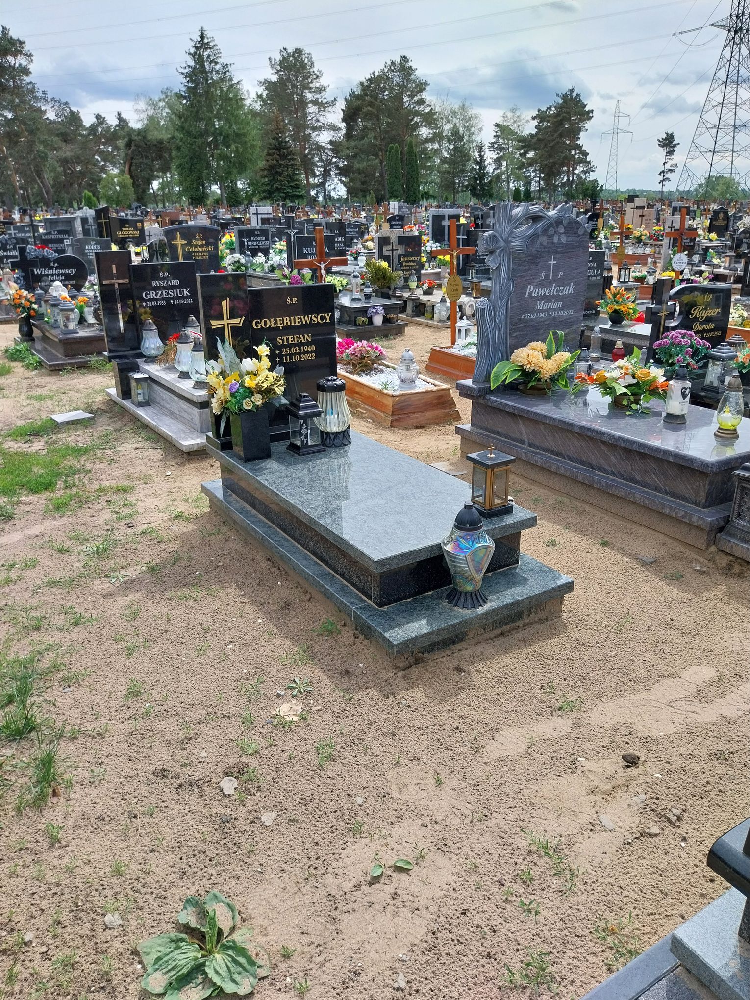 Grób Stefan Gołębiewski