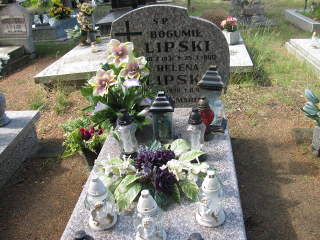 Grób Bogumił Lipski