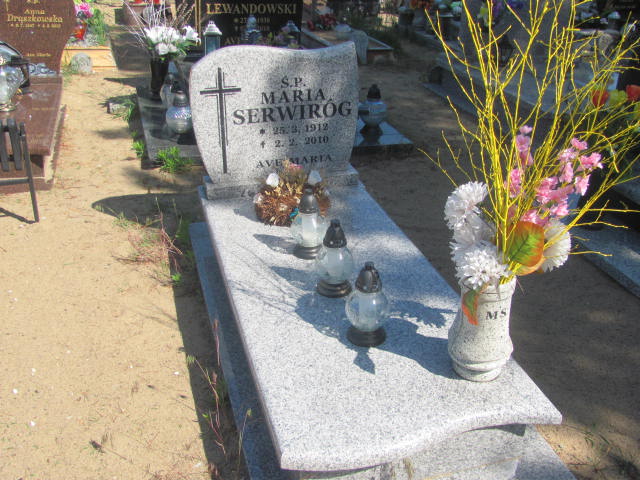 Grób Maria Serwiróg