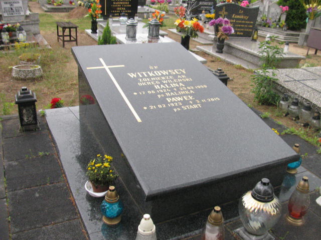Grób Halina Witkowska