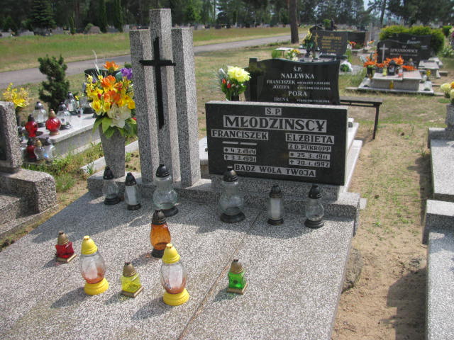 Grób Elżbieta Młodzińska