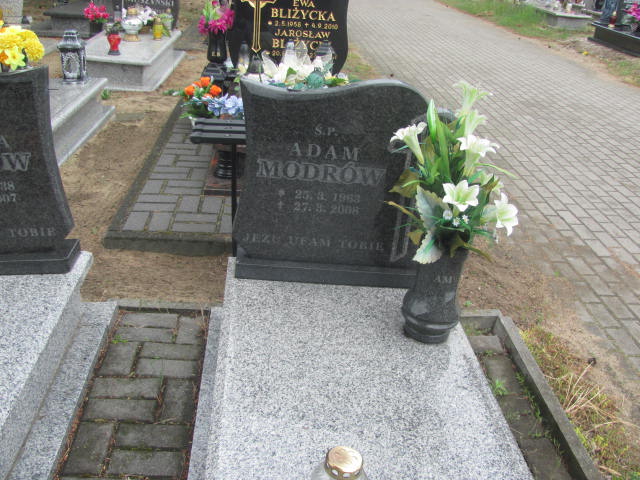 Grób Adam Modrów