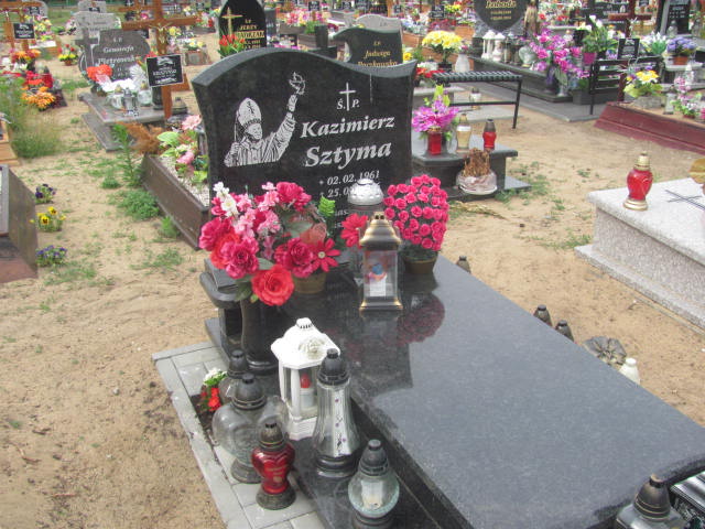 Grób Kazimierz Sztyma