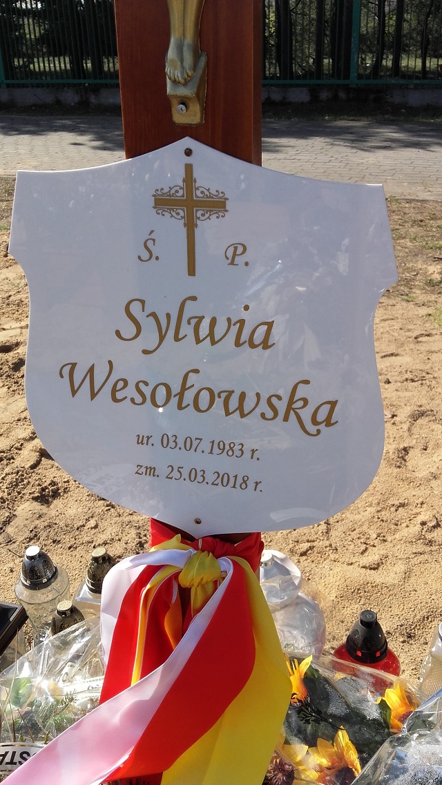 Grób Sylwia Wesołowska
