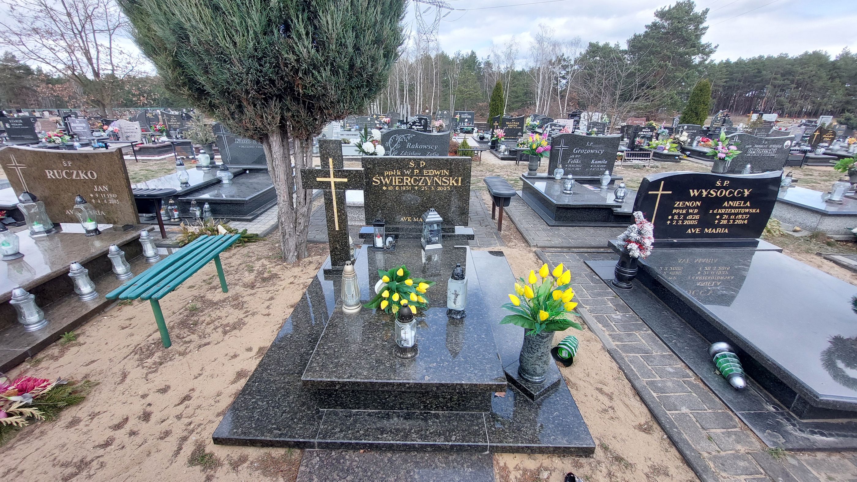 Grób Edwin Świerczyński