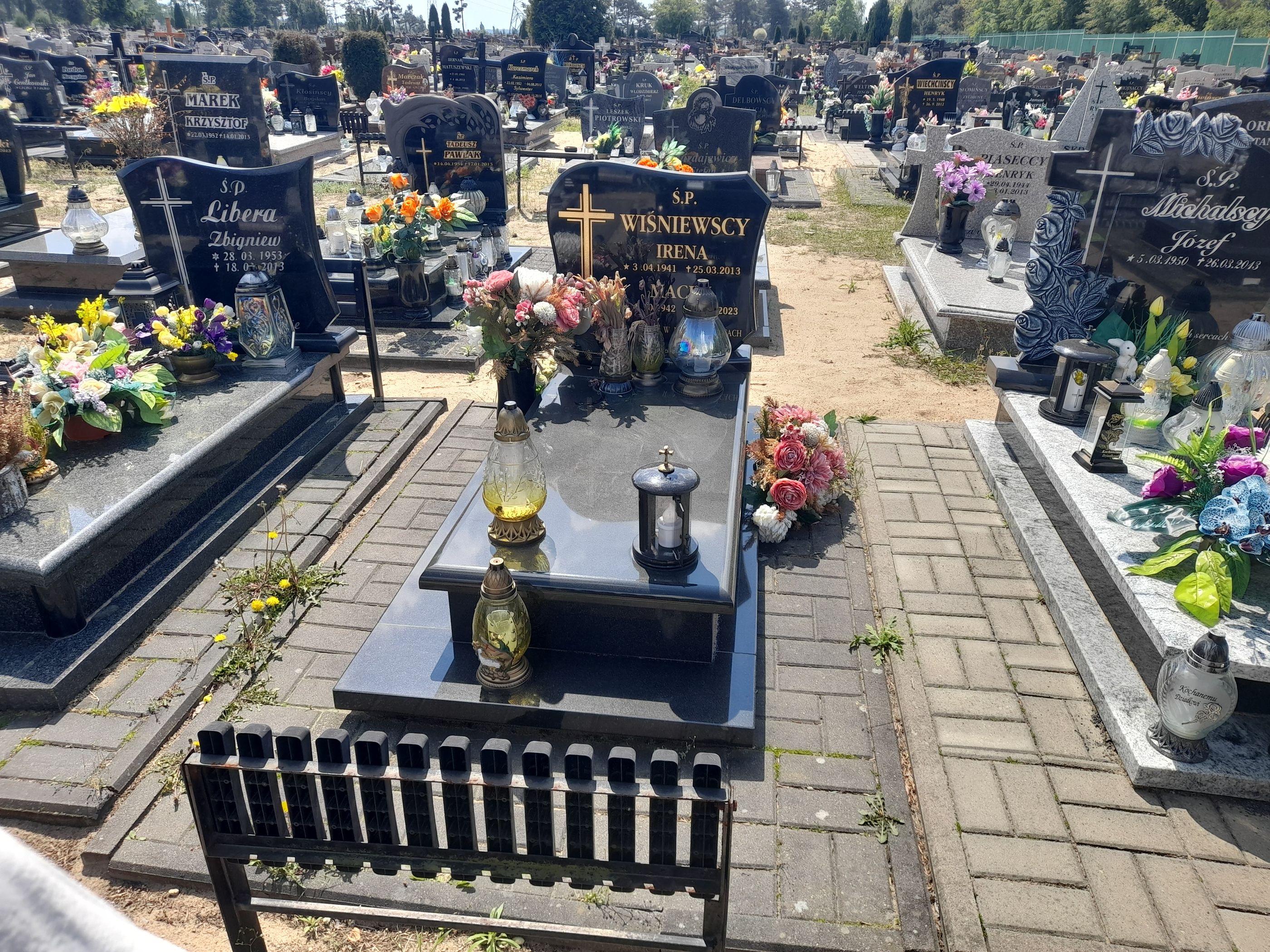 Grób Irena Wiśniewska