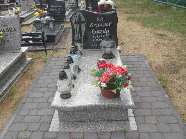 Grób Krzysztof Gazda