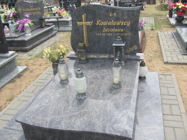 Grób Zdzisława Kowalewska