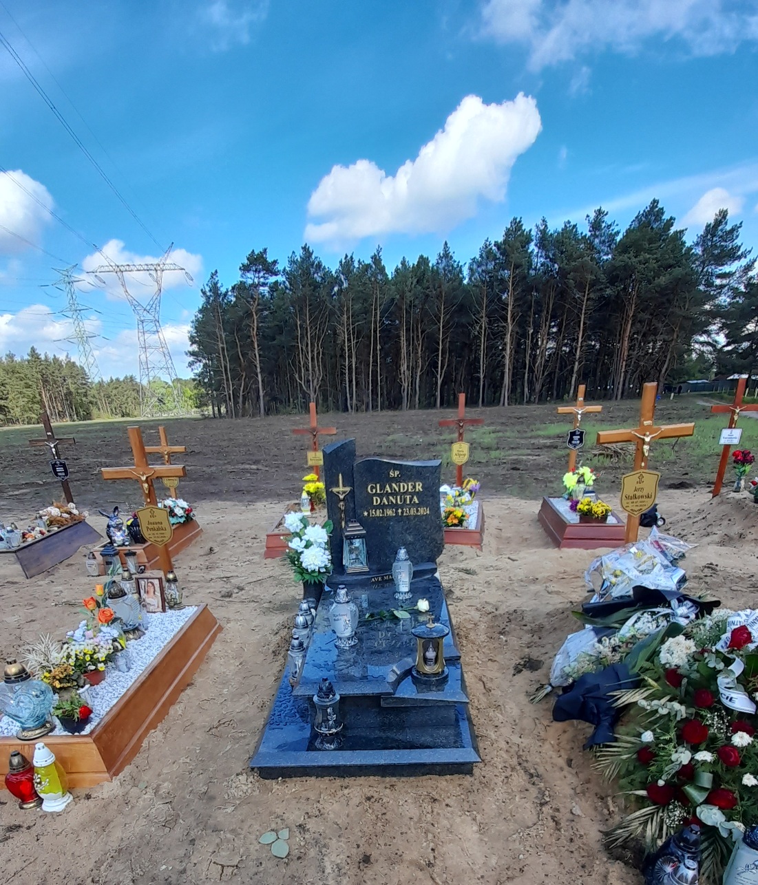 Grób Danuta Glander