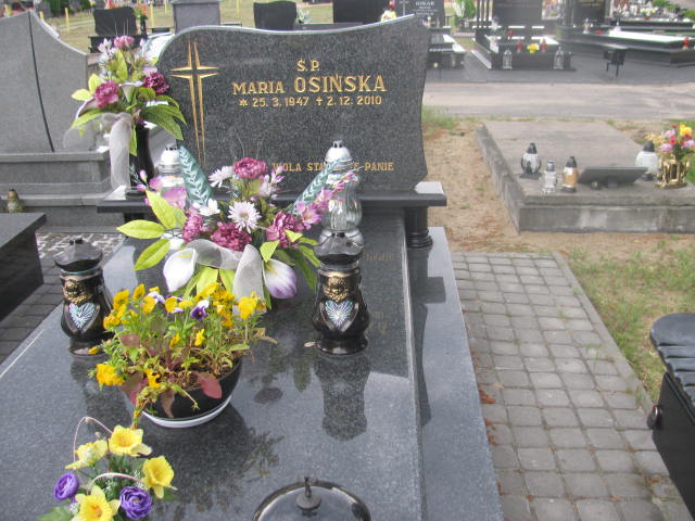 Grób Maria Osińska