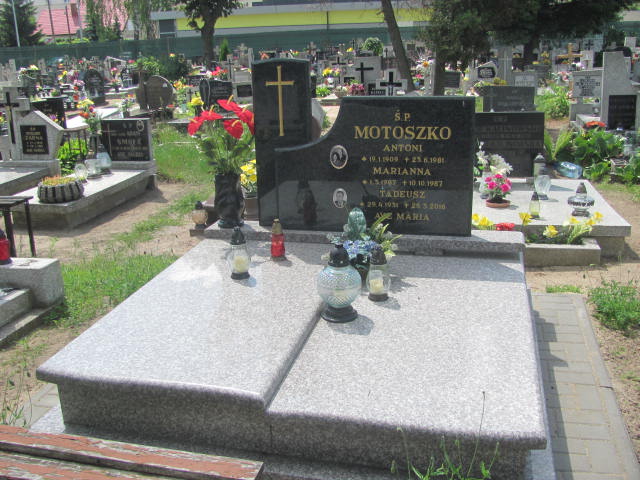 Grób Tadeusz Motoszko