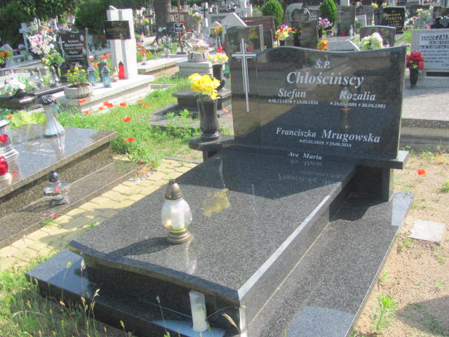 Grób Rozalia Chłościńska