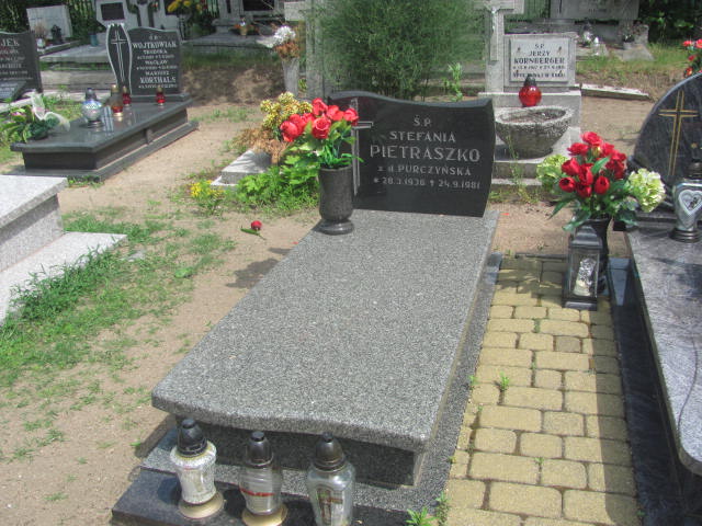 Grób Stefania Pietraszko