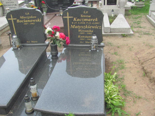 Grób Konstanty Matyszkiewicz