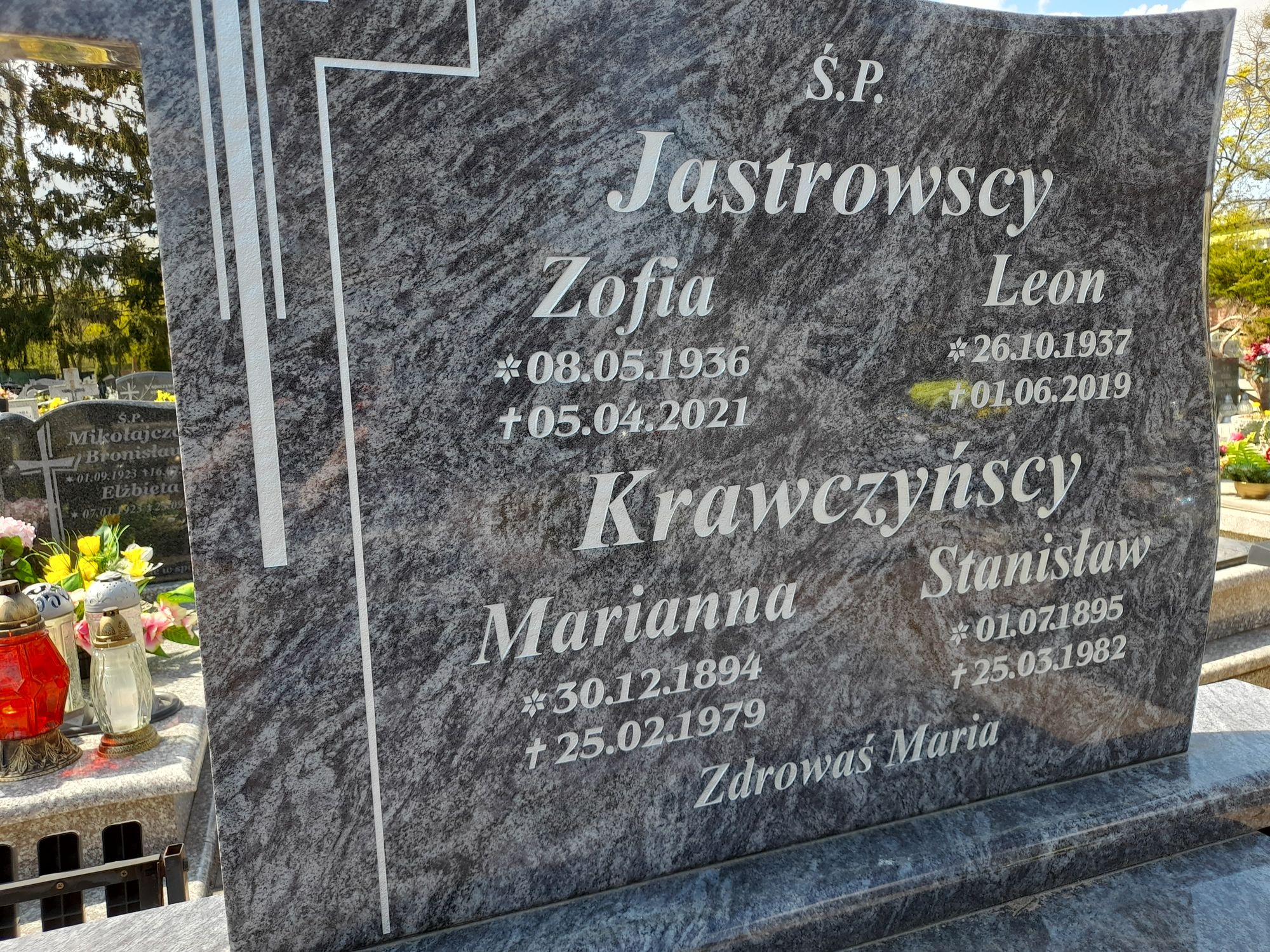 Grób Stanisław Krawczyński