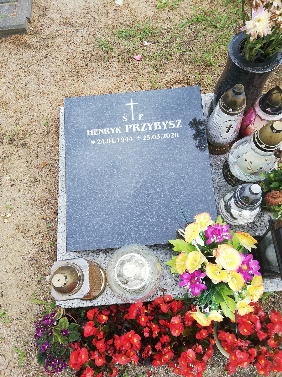 Grób HENRYK PRZYBYSZ