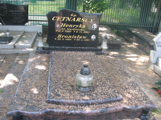 Grób Bronisław Cetnarski