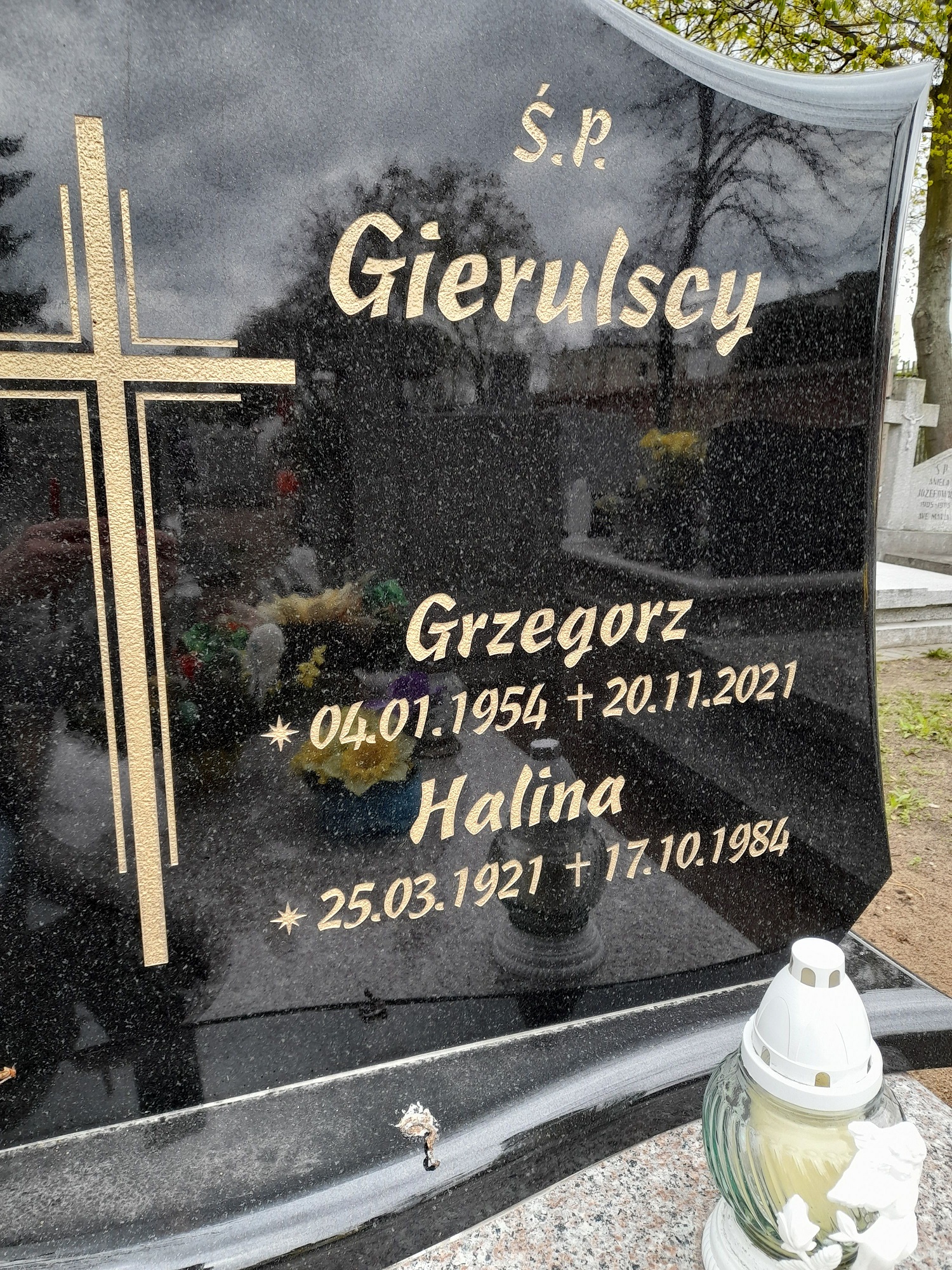Grób Halina Gierulska