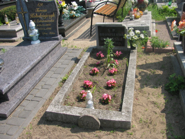 Grób Bronisława Różańska