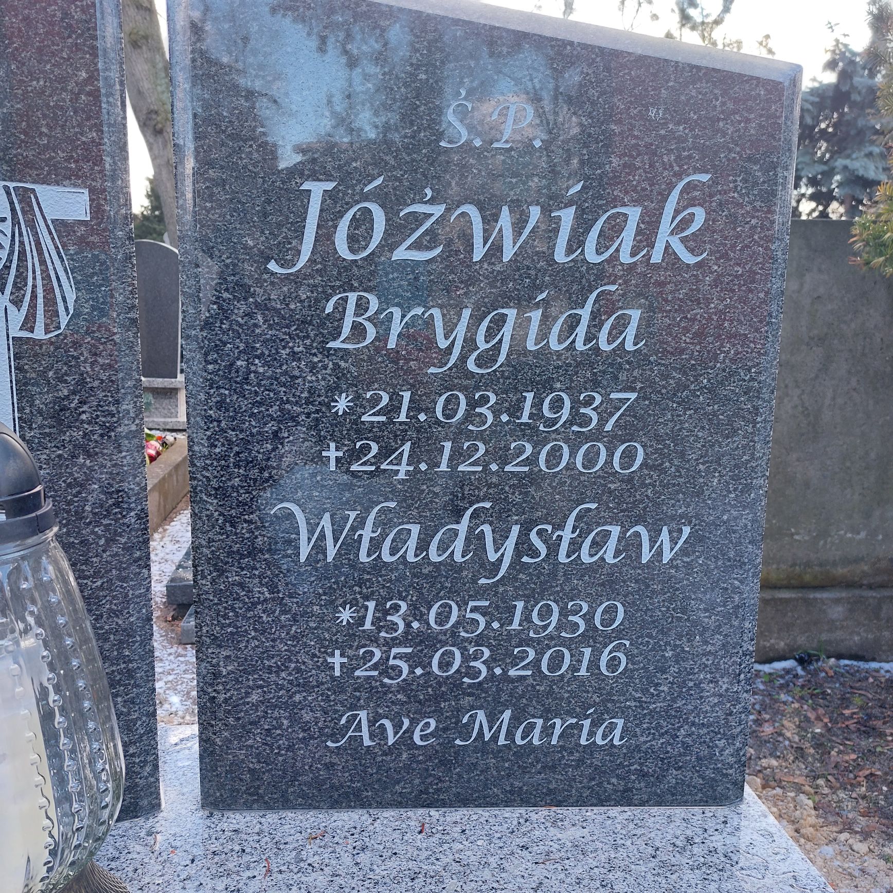 Grób Władysław Jóźwiak