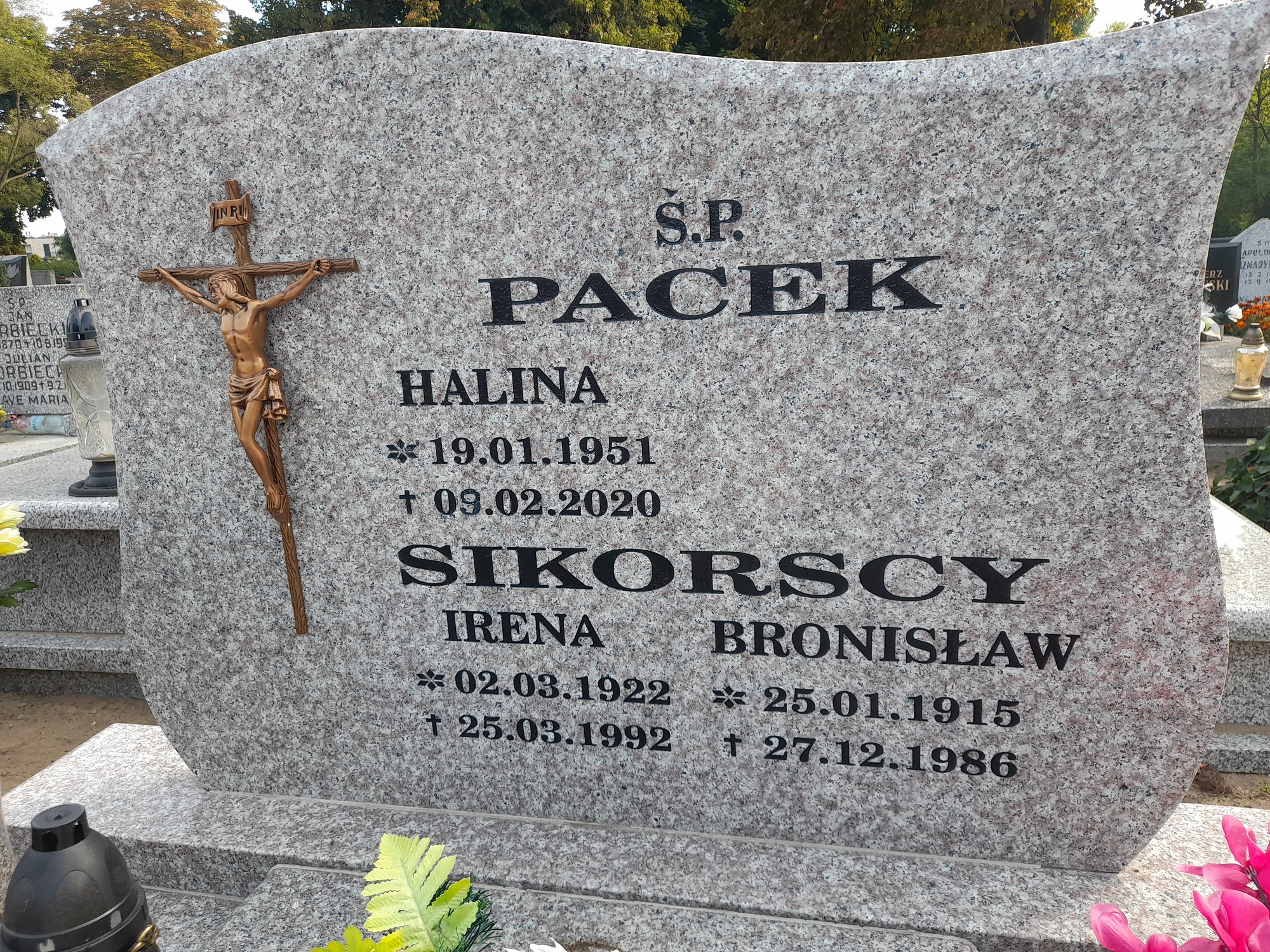 Grób Irena Sikorska